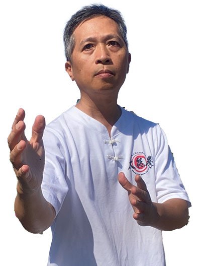 太極拳老師教學示範